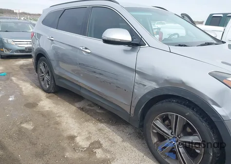 2013 Hyundai Santa Fe Limited from USA, damaged, VIN KM8SRDHF2DU014653